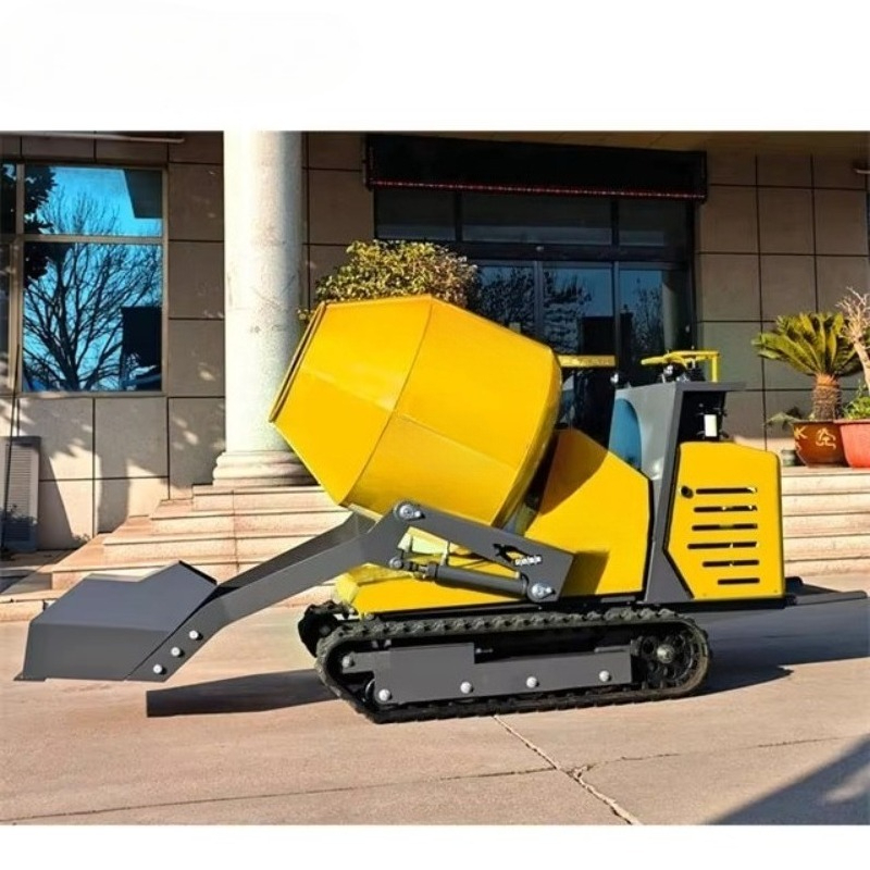 Concrete Mixer Machine - Truk Mixer Beton 0.8 Ton Self-Loading