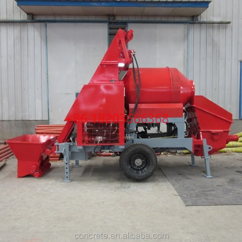 Concrete Mixer Machine - Mesin Pengaduk Beton Mobile Kustom dengan