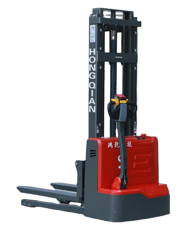 Electric Forklift - Stacker Pallet Elektrik Otomatis Angkat Sendiri