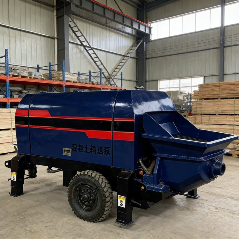 Concrete Mixer Machine - Pompa Beton Mesin Pompa Semen Pompa
