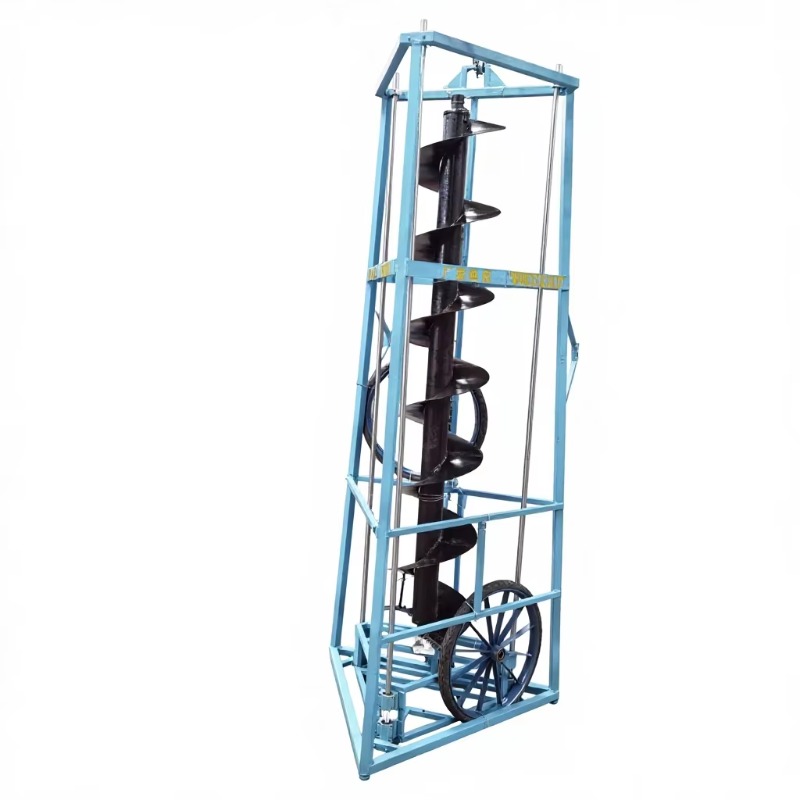 Auger Drill Attachment - 【Terlaris】 Alat Bor Hidrolik Tripod Excavator