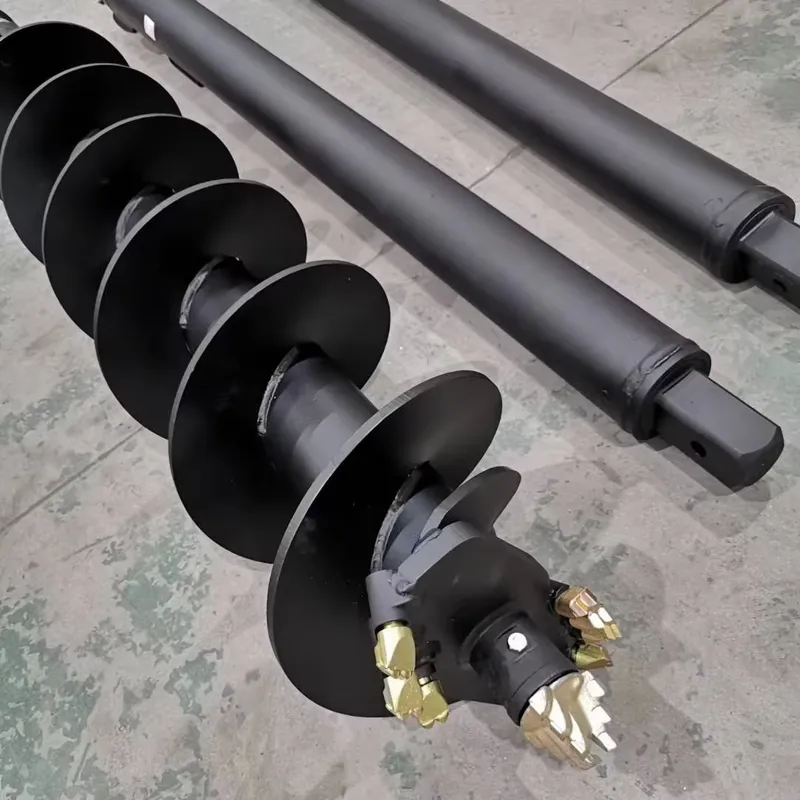 Auger Drill Attachment - Promo Bor Tanah Pre Auger untuk