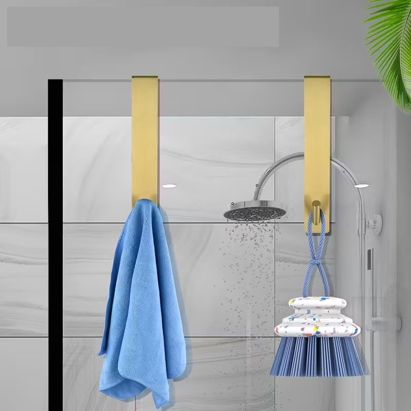 Heavy Equipment Glass - 2 buah kait pintu kaca baja