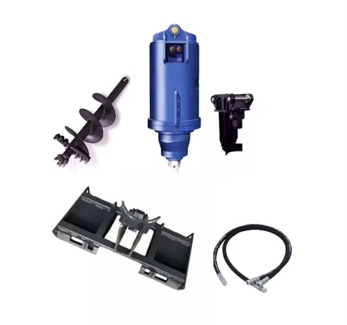 Auger Drill Attachment - Motor dan Bor Auger untuk Mini