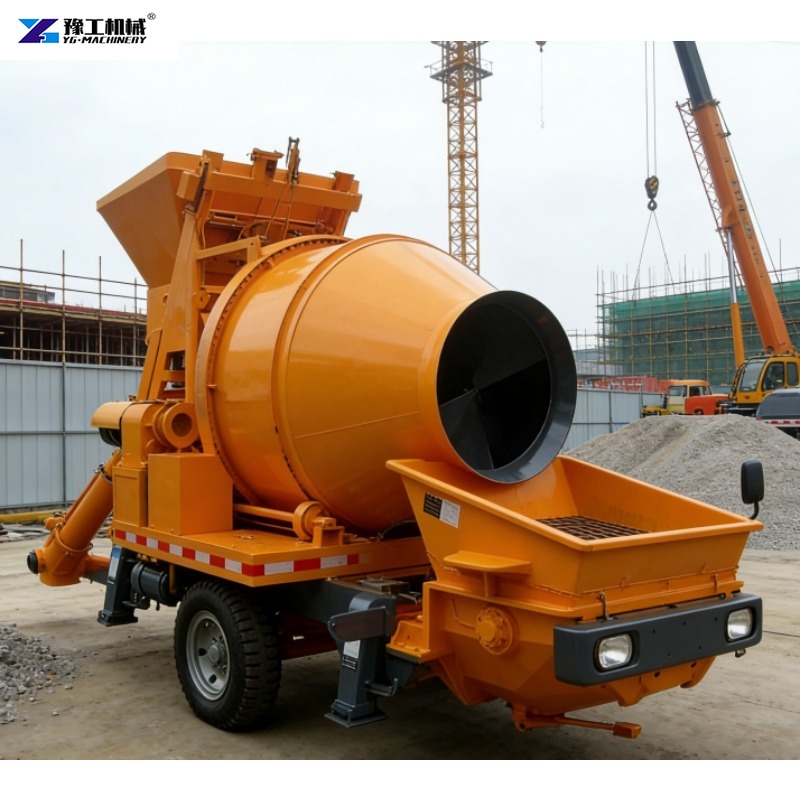Concrete Mixer Machine - Pompa Beton dan Truk Pengaduk Beton