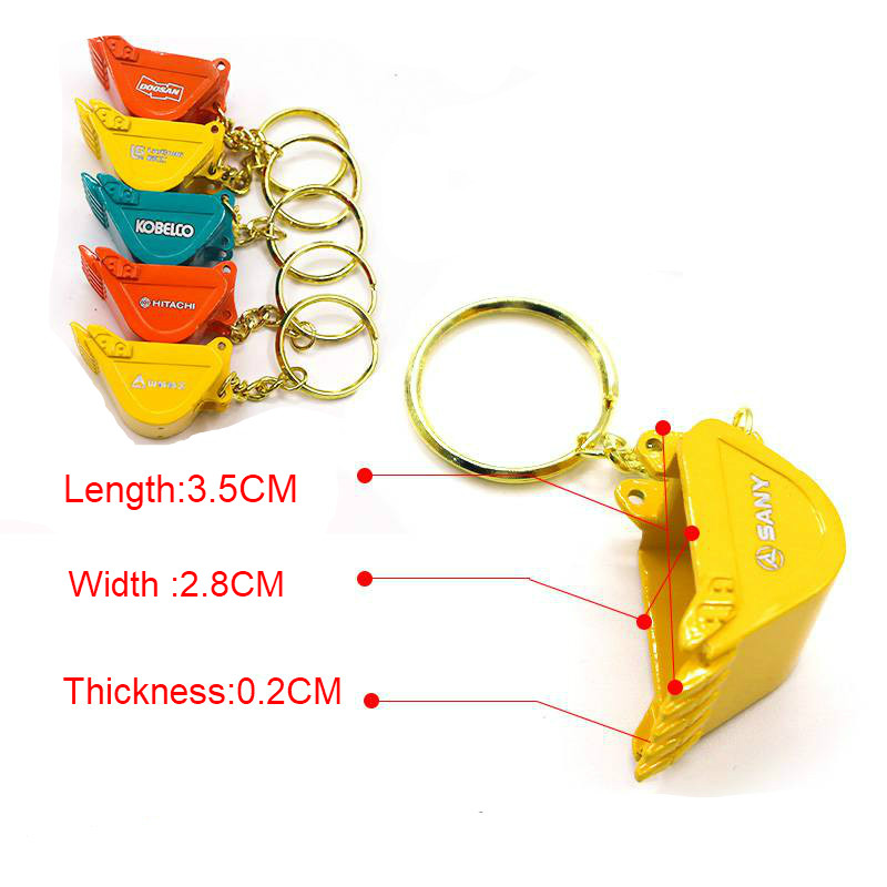 Heavy Equipment Hitachi - 20PCS Gantungan Kunci Alloy untuk John