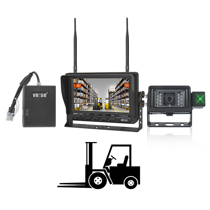 Electric Forklift - Sistem Keamanan Lampu Laser Forklift Nirkabel