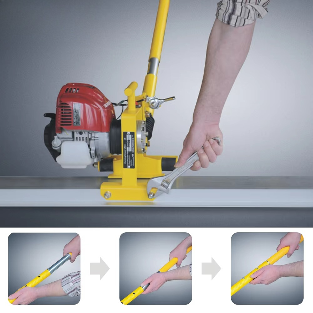Concrete Screed Vibrator - Vibrator Beton MMD-4 dengan Mesin