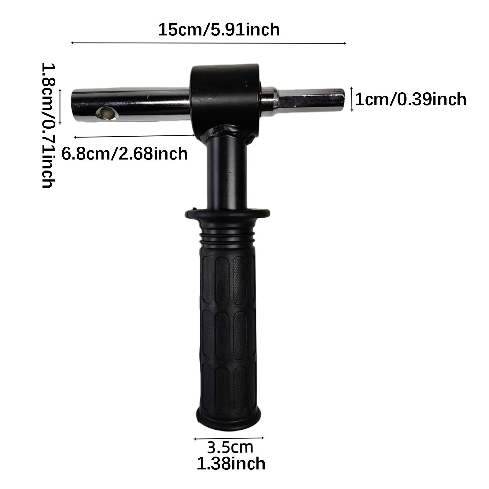 Adaptor Bor Es dengan Pegangan - Auger Drill Attachment ulasan dan harga