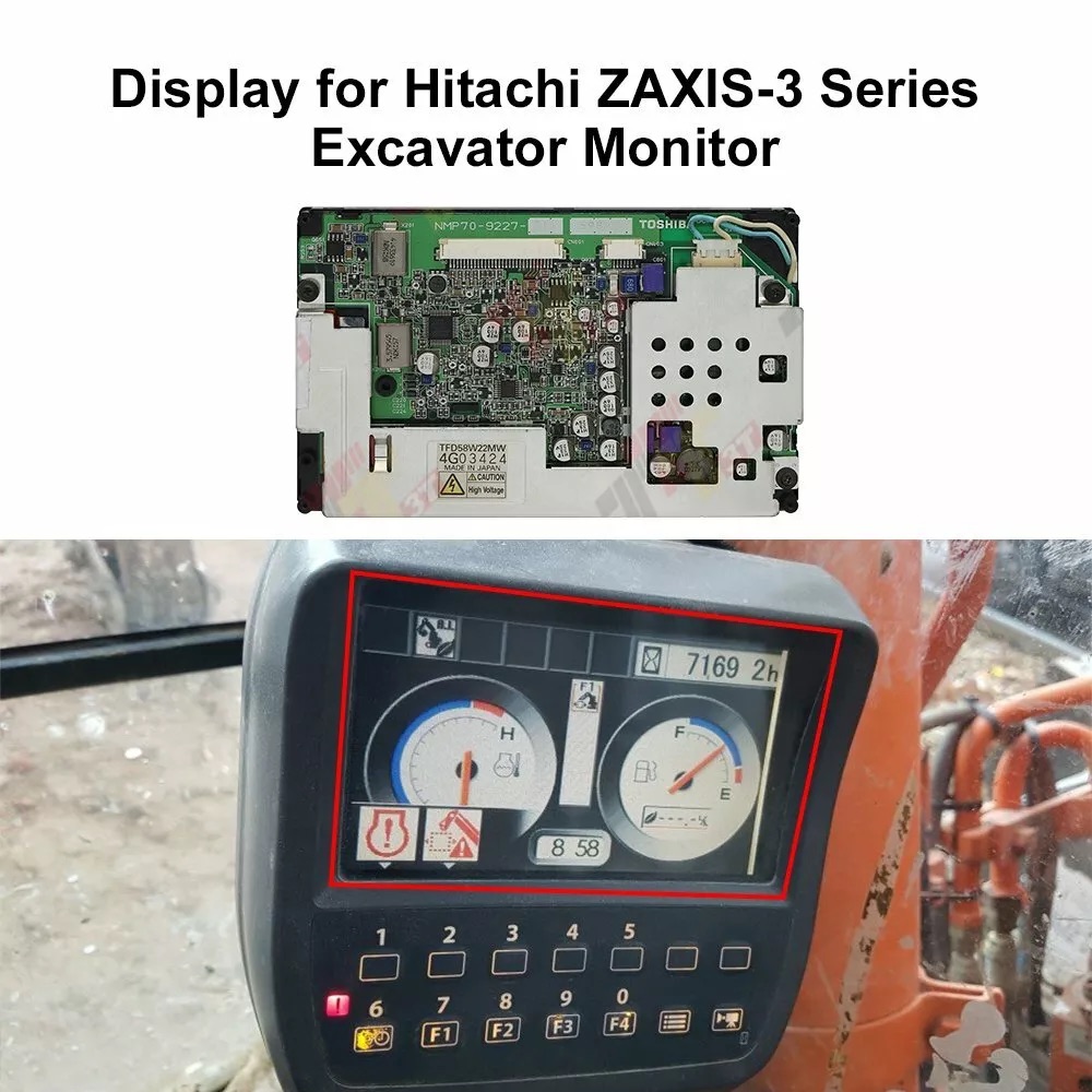 Layar Monitor Untuk Carter E32 - Heavy Equipment Hitachi ulasan dan harga