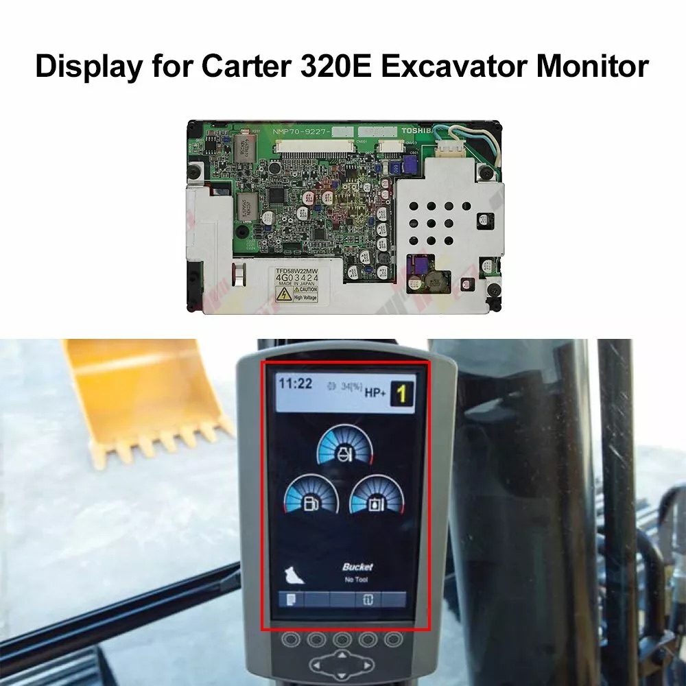 Layar Monitor Untuk Carter E32 - Heavy Equipment Hitachi ulasan dan harga