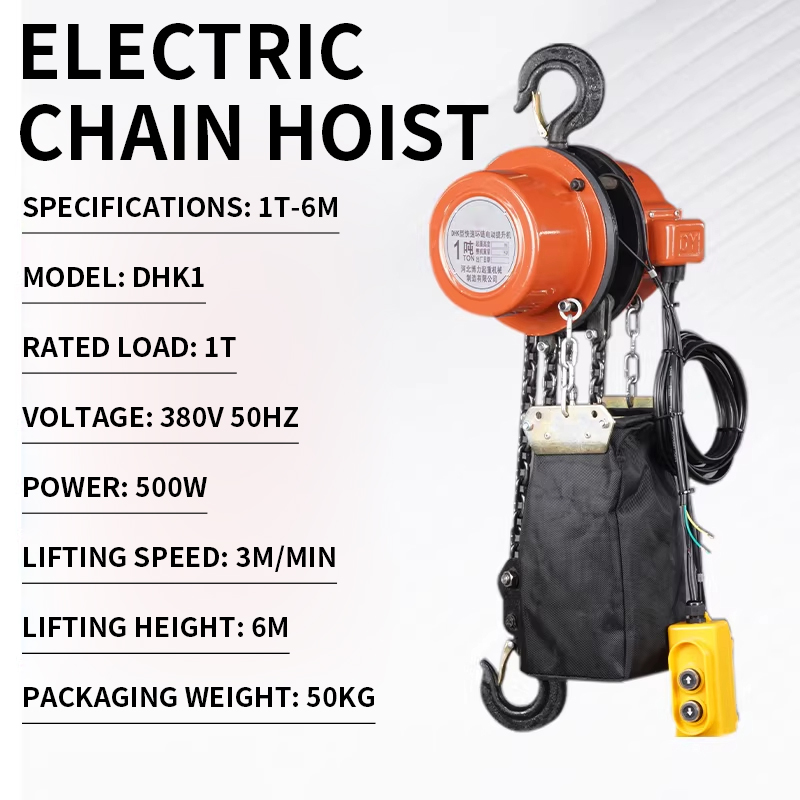 Kerekan Rantai Listrik 3M/meni - Electric Chain Hoist ulasan dan harga