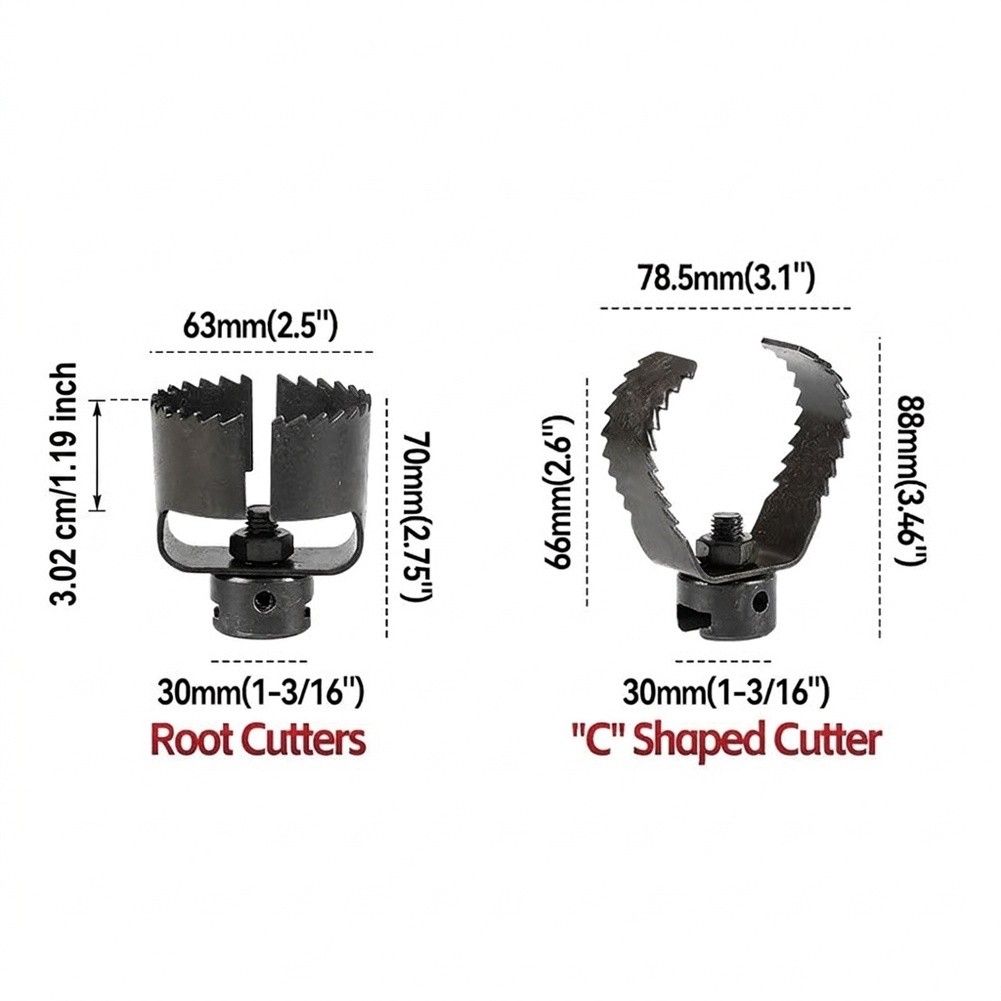 3 Pcs Set Alat Pembersih Salur - Auger Drill Attachment ulasan dan harga