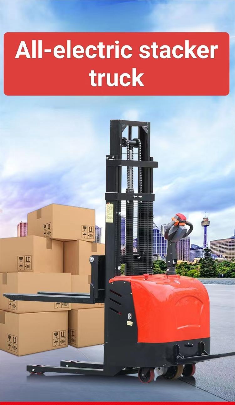 Stacker Pallet Elektrik Otomat - Electric Forklift ulasan dan harga