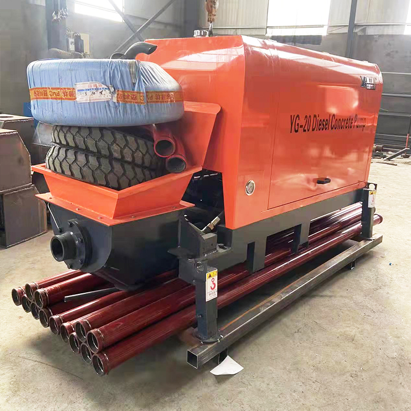 Pompa Beton Mesin Pompa Semen  - Concrete Mixer Machine ulasan dan harga