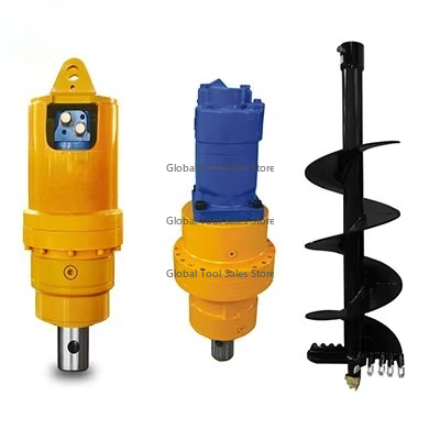 Motor dan Gearbox Komponen Int - Auger Drill Attachment ulasan dan harga