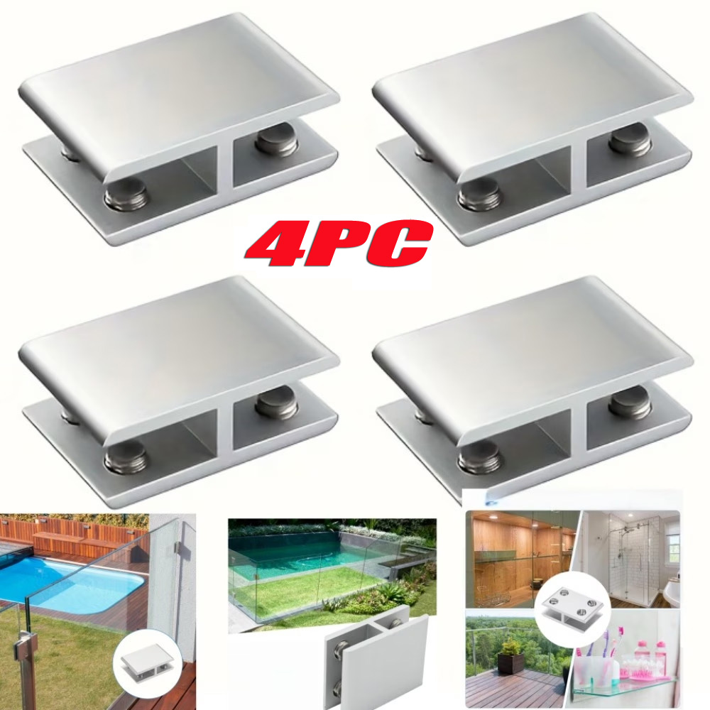 4 Buah Klem Kaca, Braket Penya - Heavy Equipment Glass ulasan dan harga