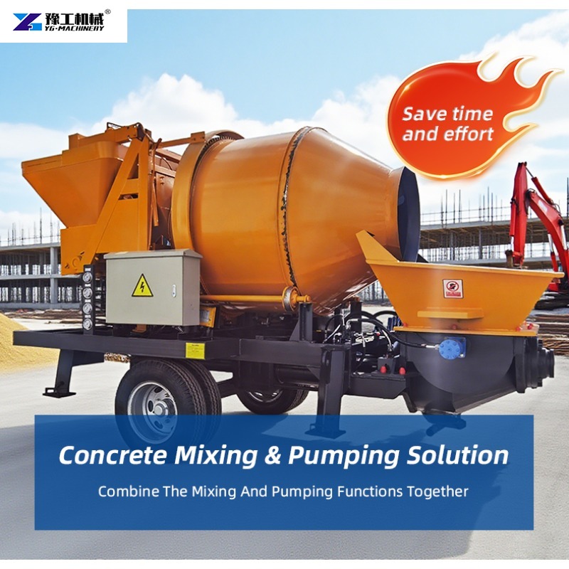 Pompa Beton dan Truk Pengaduk  - Concrete Mixer Machine ulasan dan harga