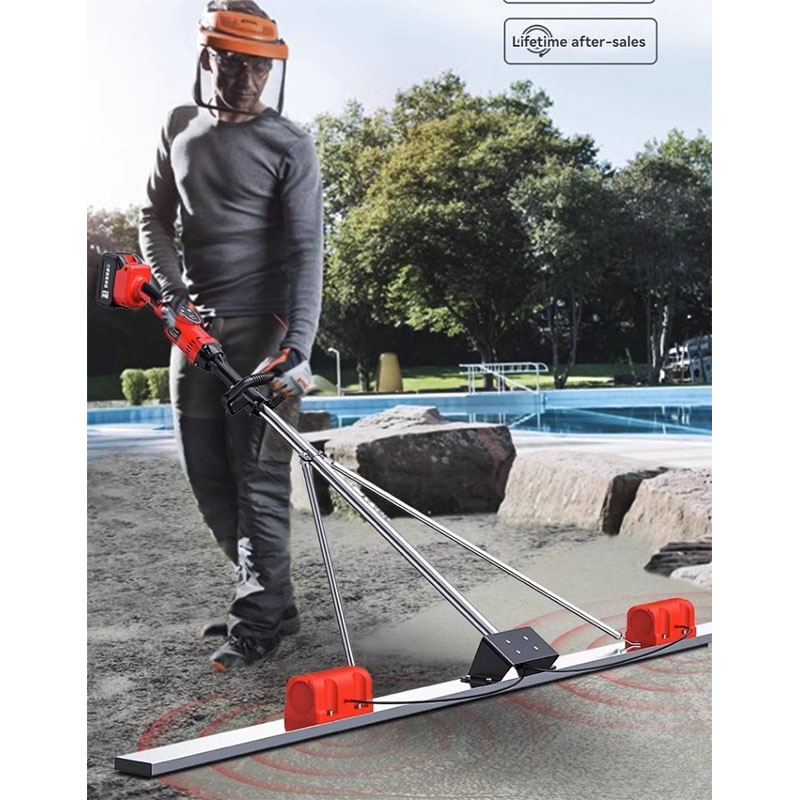 Pengeruk beton listrik, mesin  - Concrete Screed Vibrator ulasan dan harga