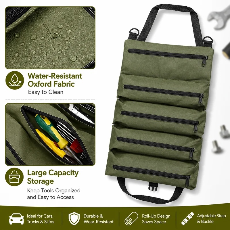 Tas Perkakas Gulung Tahan Bant - Heavy Equipment Operation ulasan dan harga