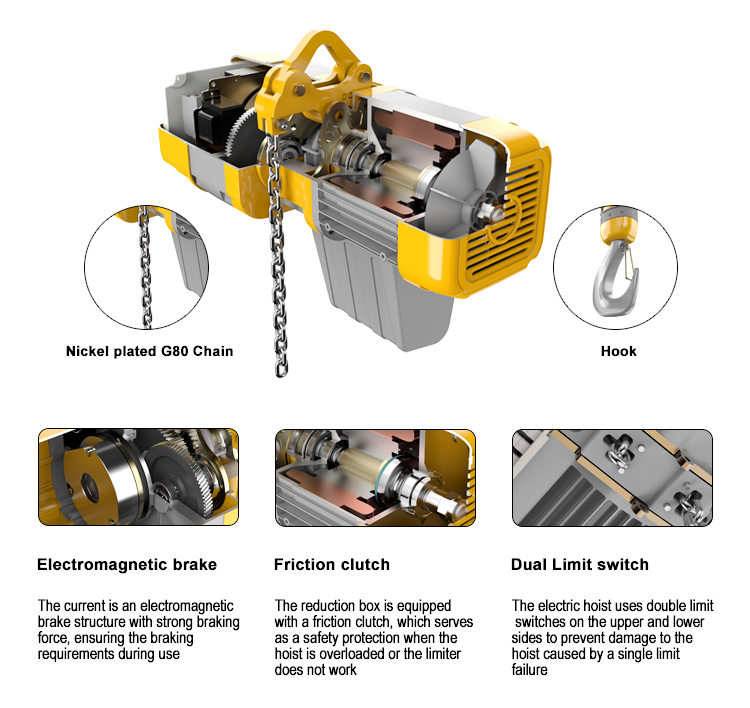 Hoist Listrik Berkualitas Ting - Electric Chain Hoist ulasan dan harga
