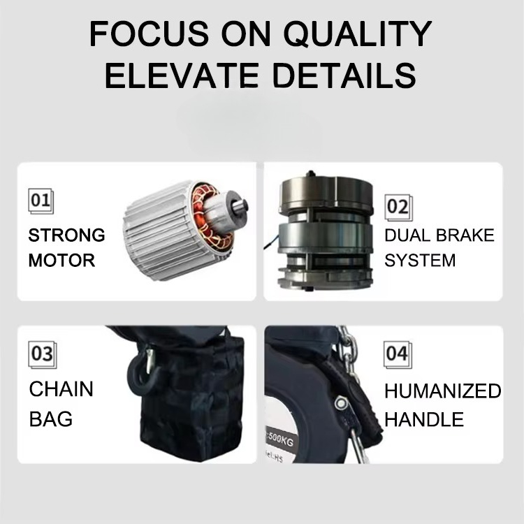 Alat Angkat Rantai Listrik 500 - Electric Chain Hoist ulasan dan harga