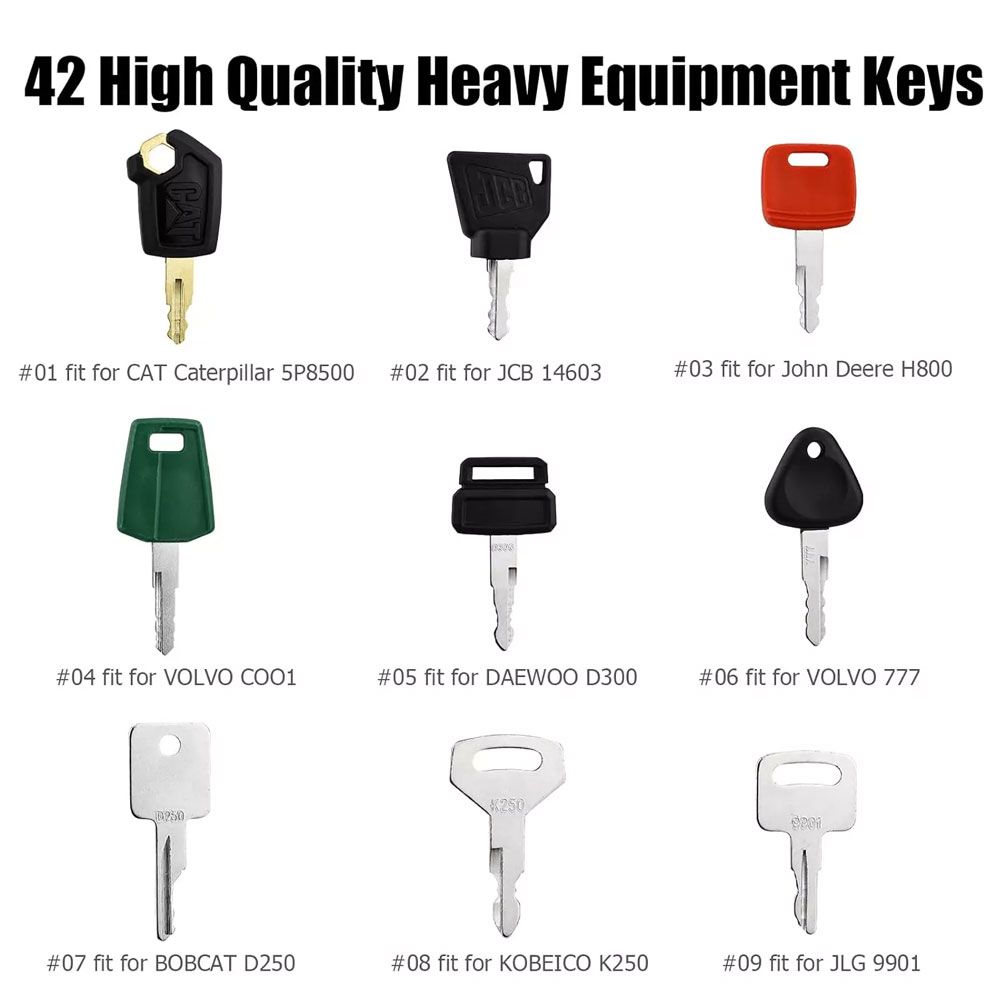 42 kunci pengapian konstruksi  - Heavy Equipment Hitachi ulasan dan harga
