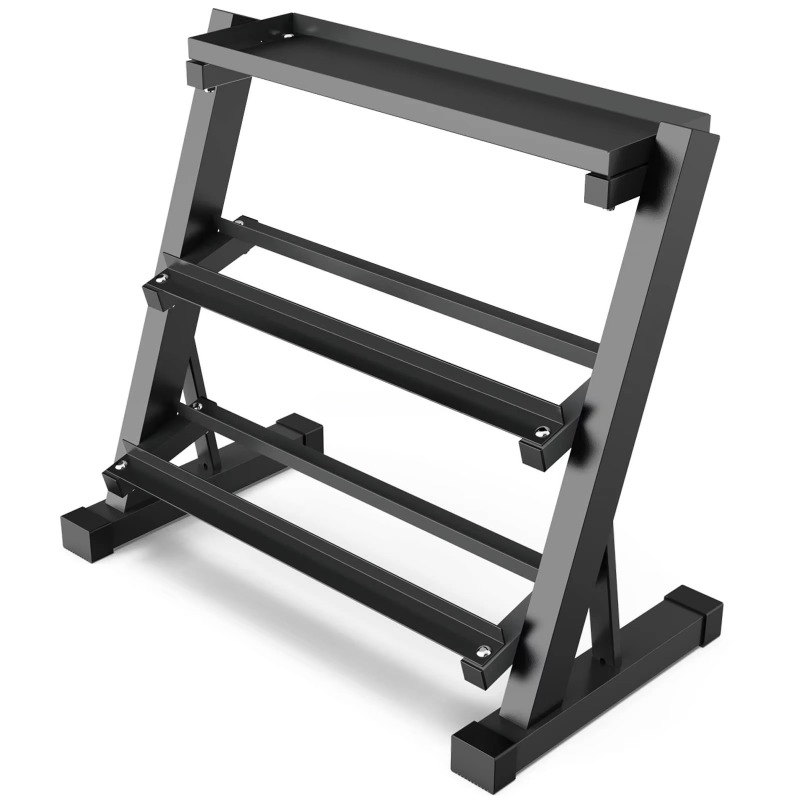Rak Penyimpanan Dumbbell 3 Tin - Heavy Equipment Usa ulasan dan harga