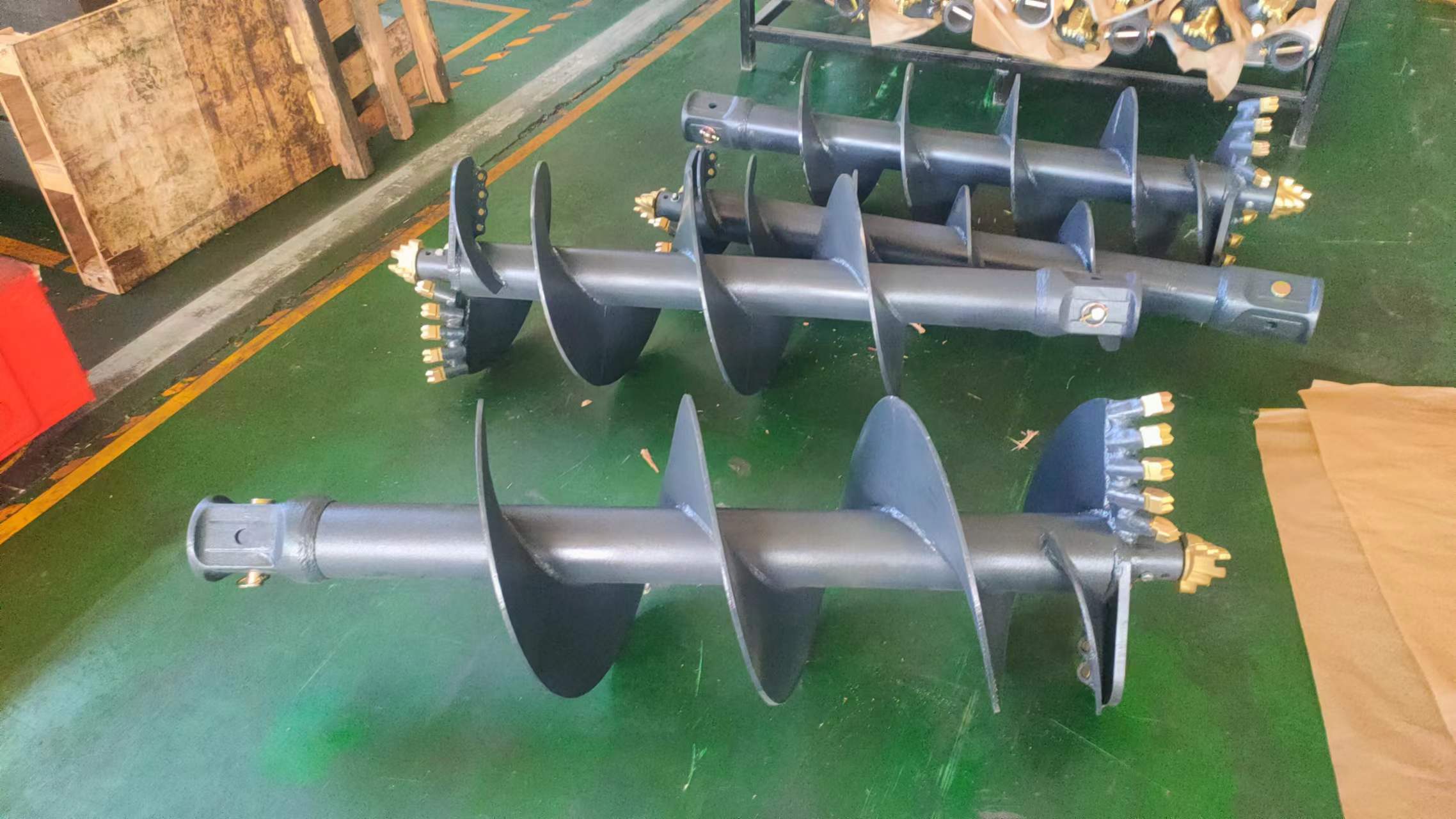 Mesin Bor Tanah Excavator deng - Auger Drill Attachment ulasan dan harga