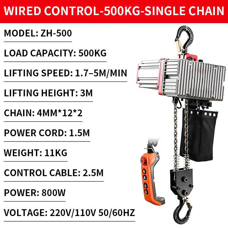 Alat Angkat Rantai Mini Kompak - Electric Chain Hoist ulasan dan harga