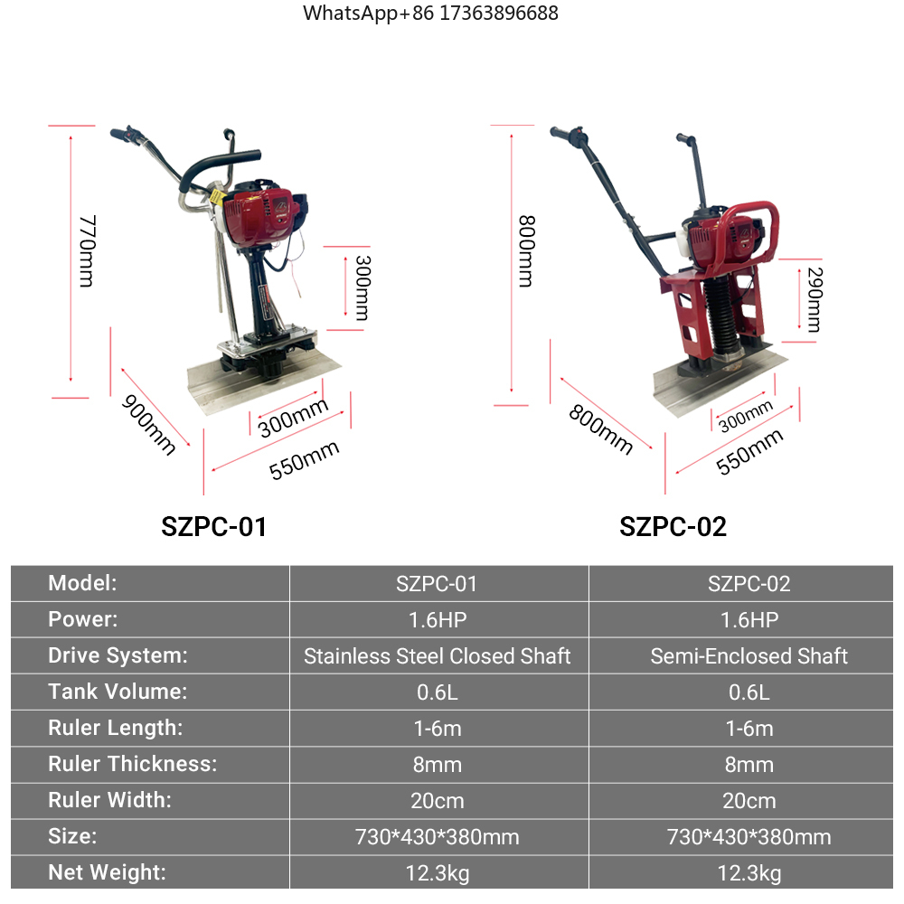 Alat Perata Beton GZD Portable - Concrete Screed Vibrator ulasan dan harga