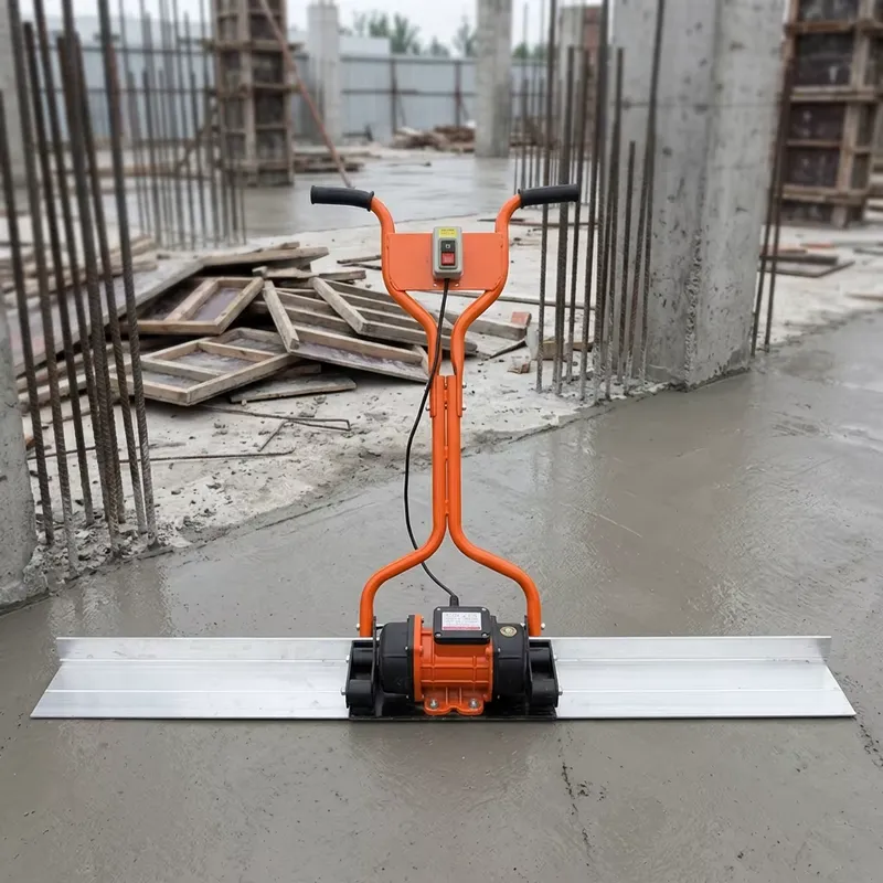 Penggaruk Beton Elektrik Berku - Concrete Screed Vibrator ulasan dan harga