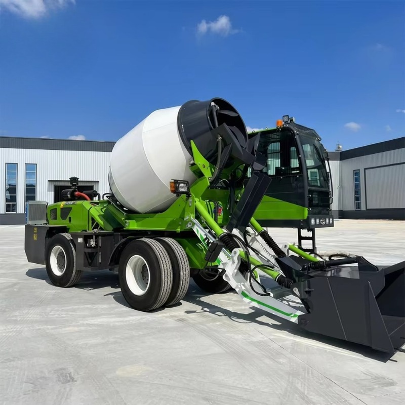 Truk Mixer Beton Self-Loading  - Concrete Mixer Machine ulasan dan harga