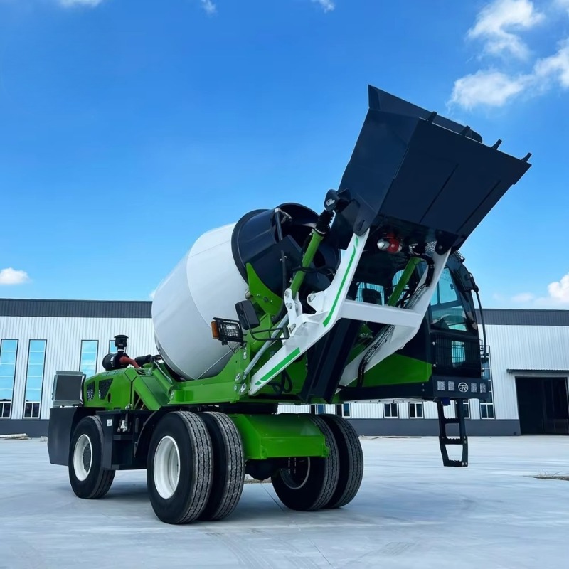 Truk Mixer Beton Self-Loading  - Concrete Mixer Machine ulasan dan harga