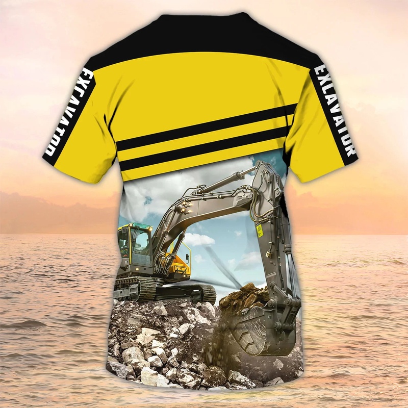 1 Buah Kaus Pria Mode Musim Pa - Heavy Equipment Pictures ulasan dan harga