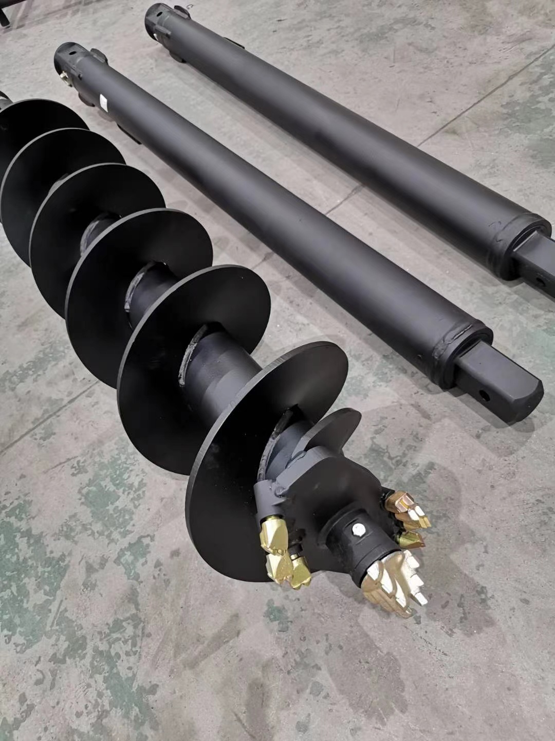 Mesin Bor Tanah Hidrolik DHG-4 - Auger Drill Attachment ulasan dan harga