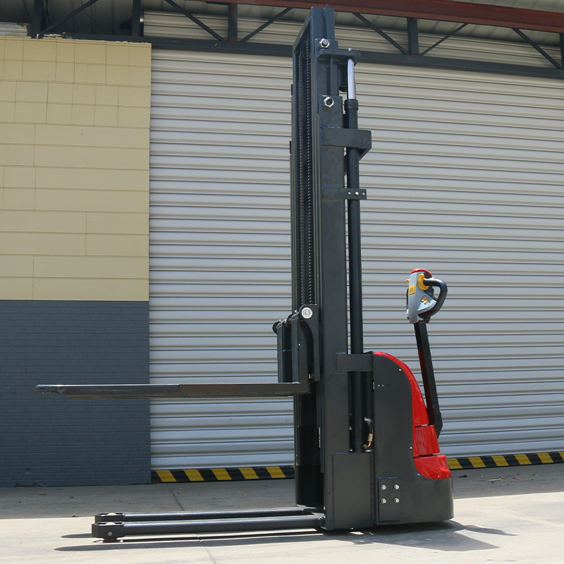 Forklift Stacker Pallet Stradd - Electric Forklift ulasan dan harga