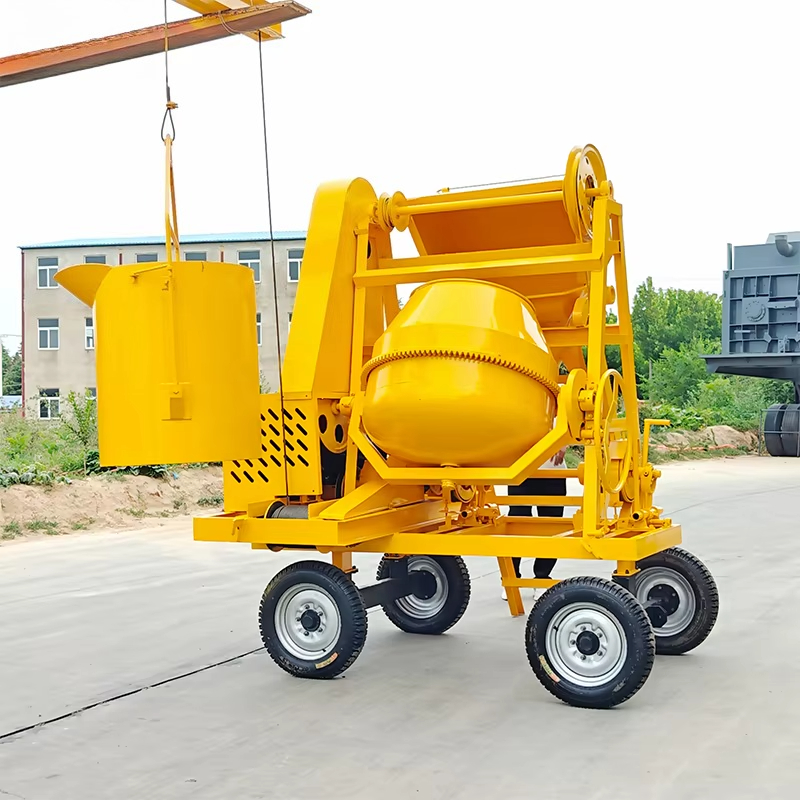 Mesin Pengaduk Beton Mini Port - Concrete Mixer Machine ulasan dan harga