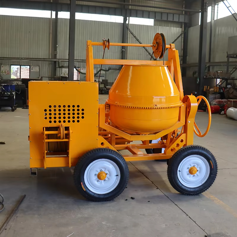 Mesin Pengaduk Beton Mini Port - Concrete Mixer Machine ulasan dan harga