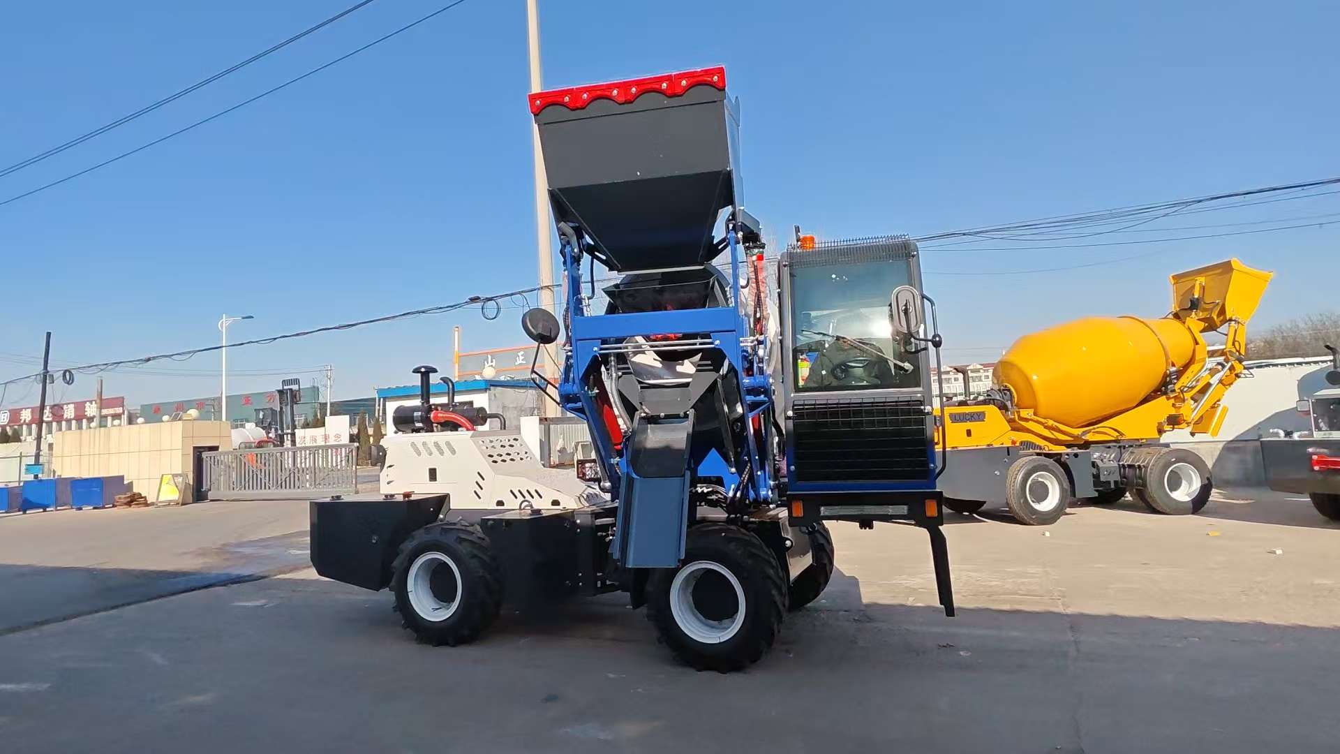Mesin Mixer Beton Self Loading - Concrete Mixer Machine ulasan dan harga